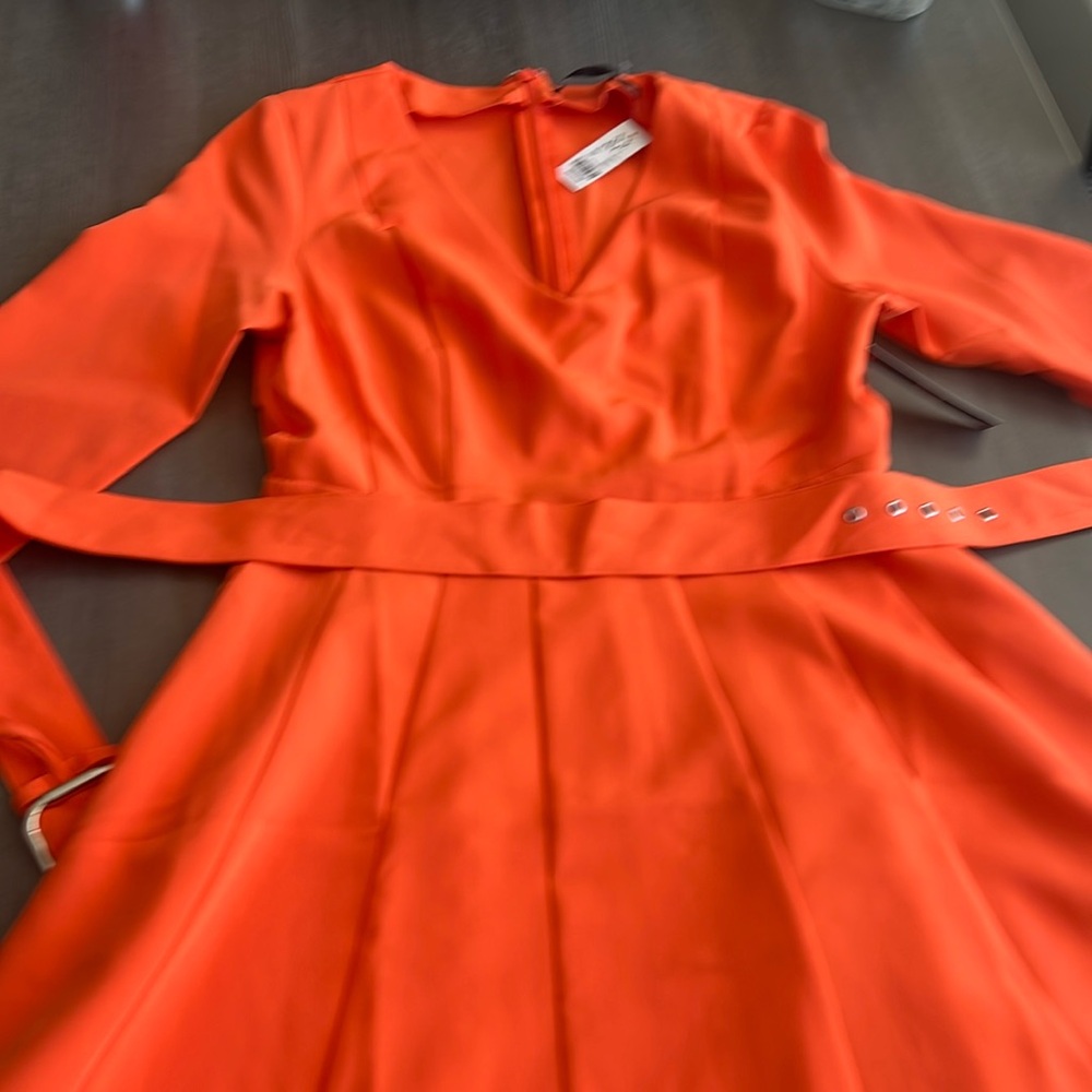 Brand new full skirt v neck dress! New with tags, never worn